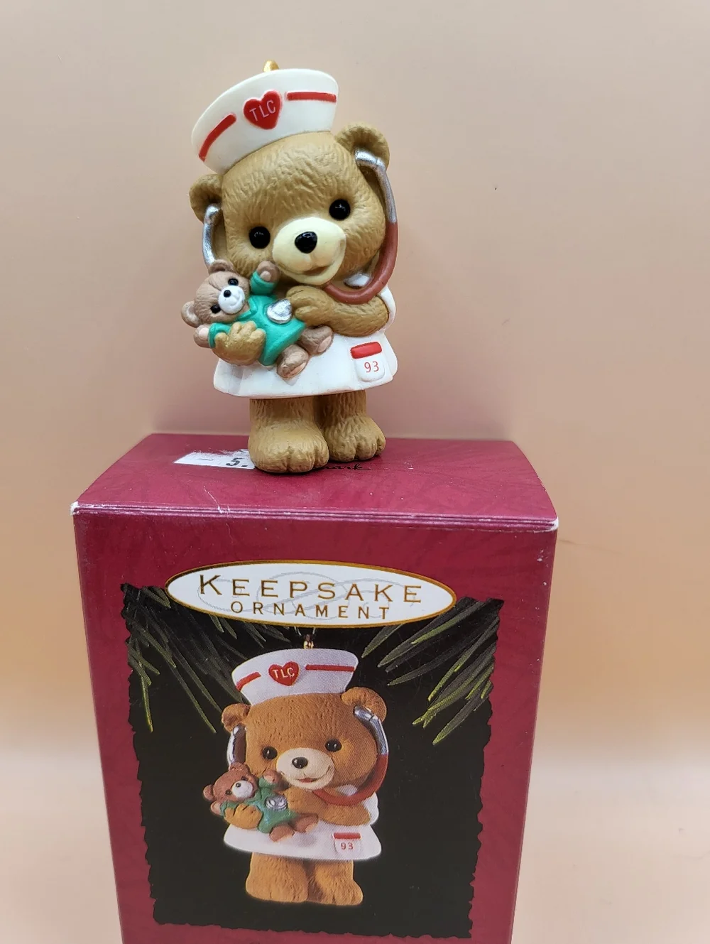 9 Vintage Hallmark Keepsake Ornaments w Boxes